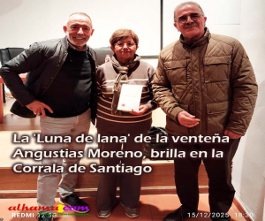 La 'Luna de lana', de la venteña Angustias Moreno brilla en la Corrala de Santiago