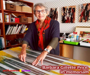 Barbara Gillette Price: la pintora que cambió Filadelfia por la Comarca de Alhama