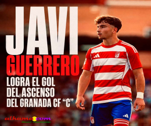 Javi Guerrero logra el gol del ascenso del Granada CF “C”