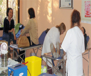 Donaciones de sangre, con algo menos de participación