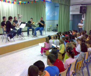 Décimo aniversario de le escuela de música