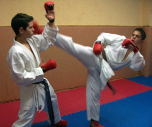 Pablo Rivera Ariza en la selección granadina de karate