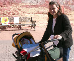 Primer acto público del pequeño Álvaro