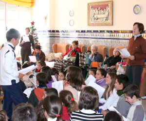 La Residencia inicia sus actividades de Navidad con los niños
