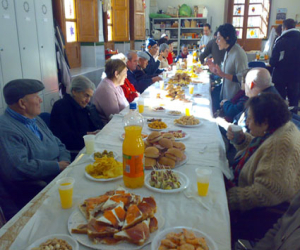 Fiesta de Navidad en el Centro Ocupacional