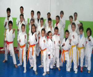 Felicitación que hacen los deportistas jatareños