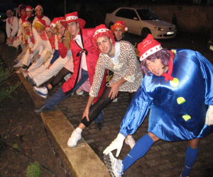 Una despedida de año muy pintoresca