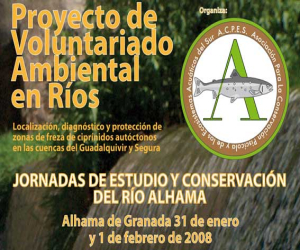 ACPES realiza unas jornadas de estudio y conservación del río Alhama
