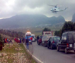 Accidente con víctima mortal cerca de Ventas de Zafarraya