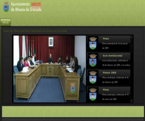 Los plenos municipales disponibles en la web