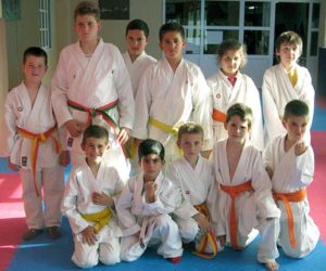 Campeonato de kárate, modalidad de katas, para principiantes