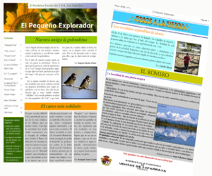 Publicado el número 2 de "El pequeño explorador", periódico escolar del CPR Los Castaños