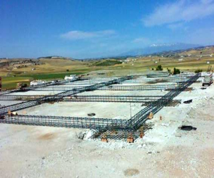 Construcción del polígono ganadero de Alhama