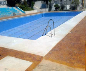 La piscina municipal de Alhama preparada para el verano