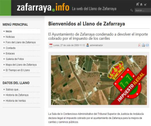 Un grupo de jóvenes ponen en marcha zafarraya.info