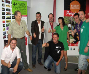 Se presentó oficialmente el Festival de la Música Joven de Andalucía 2009