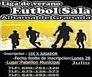 Comienza la liga de verano de fútbol sala