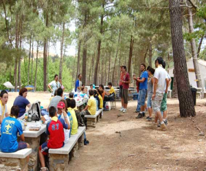 Acampada Scout en el Robledal