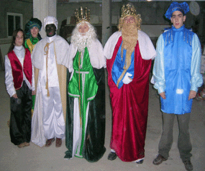 Noche de alegría e ilusión 2005