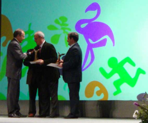 El alcalde de Alhama recoge el Premio Andalucía de Medio Ambiente