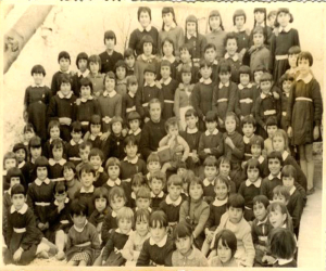 Játar: Clase de Doña Antonia, sobre 1958