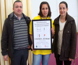 El maltrato ¡no encaja!, eslogan ganador