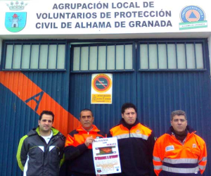 Los voluntarios de Protección Civil de Alhama solidarios con Haití