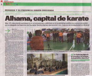 Alhama referente en la organización de eventos deportivos