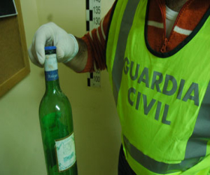 La Guardia Civil detiene en Játar a tres personas por agredir a otras dos a botellazos en la cabeza