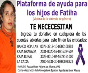 Campaña de ayuda para los hijos de Fatiha el Khatiri