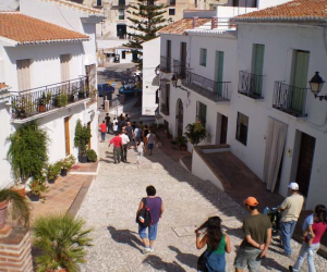 Los centros Guadalinfo de la comarca visitaron Frigiliana