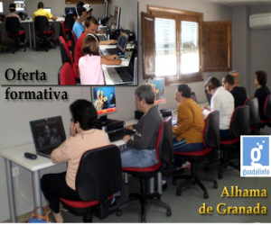 Oferta formativa en el centro Guadalinfo de Alhama