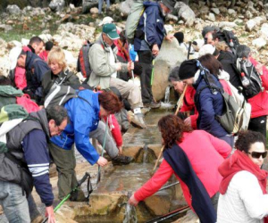 Conquistados por la magia de los caminos del Trabuco