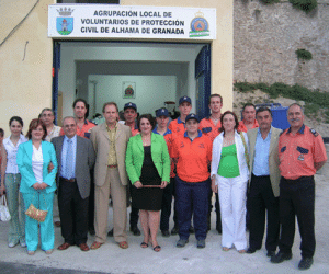 Inauguración de la sede de Protección Civil