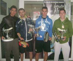Antonio Raya y Jorge Espejo ganan el I Trofeo de Pádel de Alhama