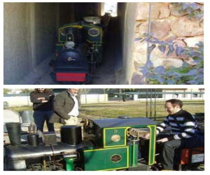 El tren turístico de Ventas de Zafarraya empezará a funcionar en el plazo de un mes 