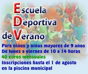 Escuela del deporte en verano