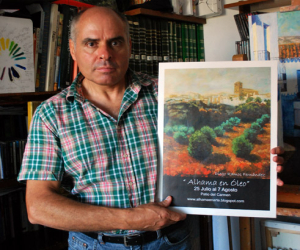 Diego Ramos: “Siempre he querido que mi primera exposición individual fuera en Alhama”