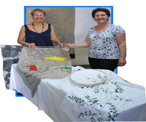 Las fantasías andaluzas de Barbara Price e Iluminada Jiménez inundan de color la Galería del Carmen