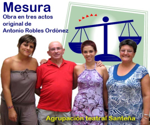 La Agrupación Teatral Santeña estrena la obra MESURA