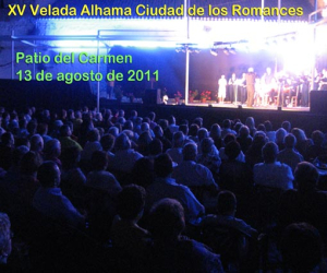 Éxito de la XV Velada “Alhama, ciudad de los romances”