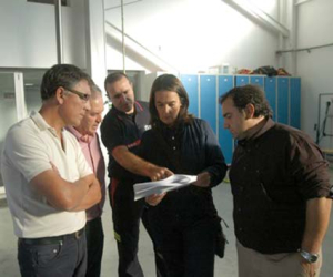 Diputación dice que del Parque de Bomberos de Alhama lleva un año funcionando sin licencia de actividad y con luz de obra