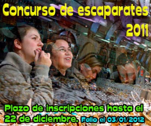 Bases del concurso de escaparates 2011