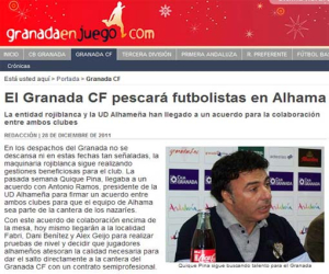 La inocentada de Alhama Comunicación hizo picar a muchos, pero ojalá el Granada CF se fije en algunos de nuestros chavales