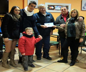 La familia Cubo ganadora de la supercesta de la UD Alhameña