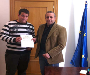 Diputación entrega el proyecto de diseño de parques y jardines de Arenas del Rey