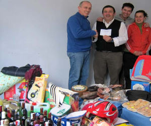 La cesta solidaria fue para Salvador Fernández