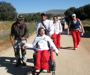 El Centro Ocupacional conoce el entorno natural de la Comarca de Alhama