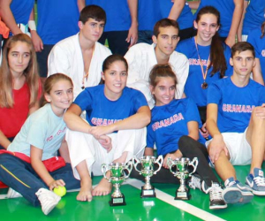 Kevin Mateo subcampeón y Manuel Miranda medalla de bronce en el Campeonato de Andalucía de Kárate