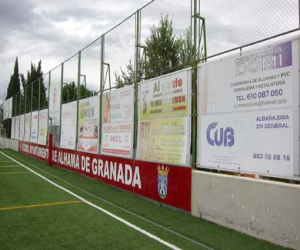 La UD Alhameña gestiona la publicidad del municipal de la Joya